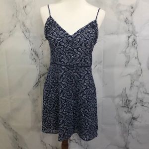 Francisca’s Miami Blue spaghetti strap dress